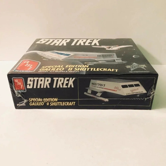 Vtg 1991 Star Trek  Special Edition Galileo II Shuttlecraft Model AMT ERTL 6006 - Picture 3 of 16